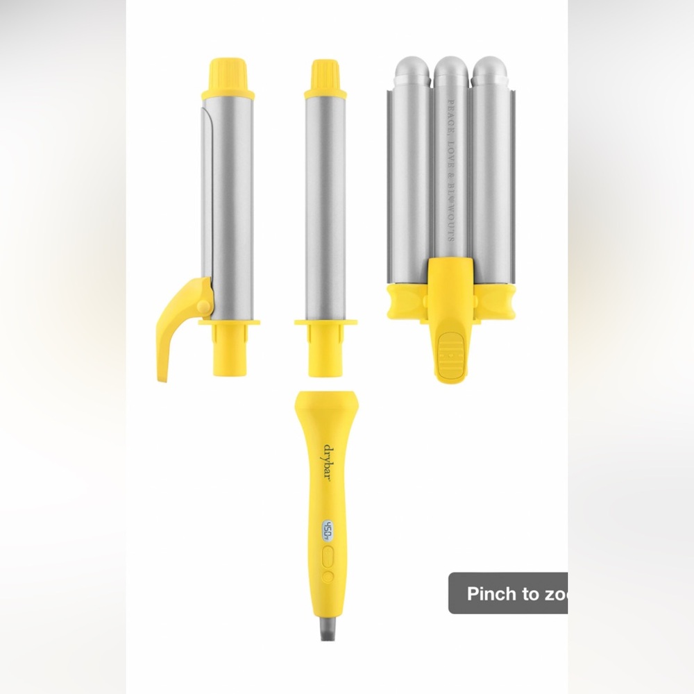 The Mixologist by DRYBAR Interchangeable Styling Iron W/ Case Brand New in Box